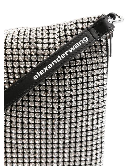 Alexander Wang Gray Heiress Clutch Bag
