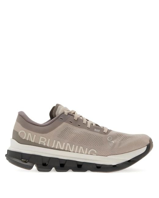On Shoes Gray Cloudflow 5 Low-Top Sneakers