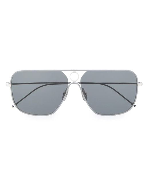 Thom Browne Multicolor Eckige Sonnenbrille