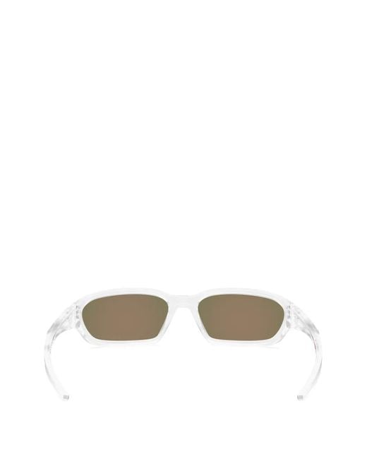 Oakley Red Rectangle-Frame Sunglasses