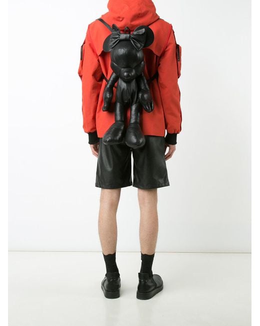 Christopher Raeburn X Disney Mickey Mouse Backpack in Black for