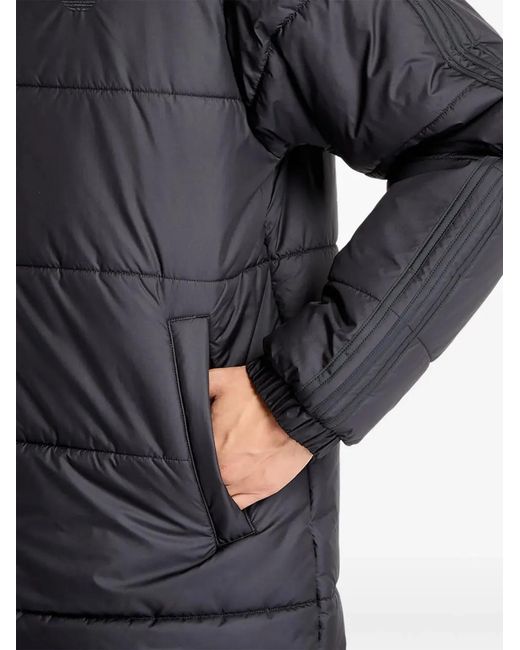 Adidas Black Hooded Zip Jacket for men