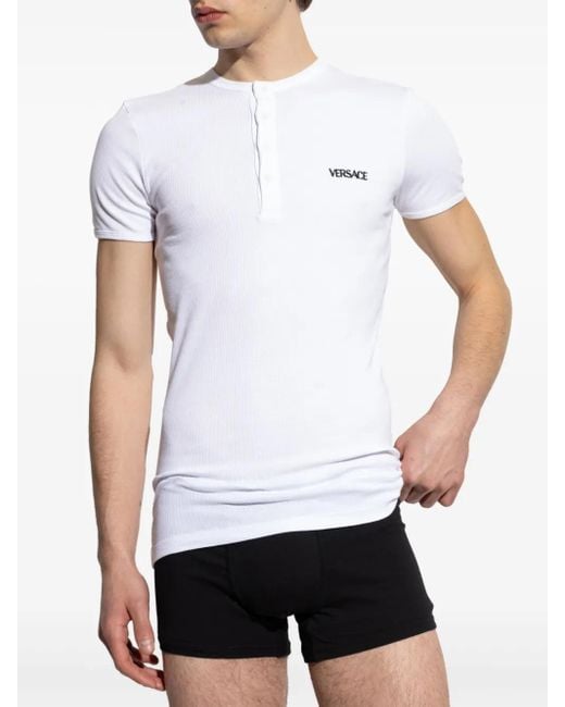 Versace White Swimwear for men
