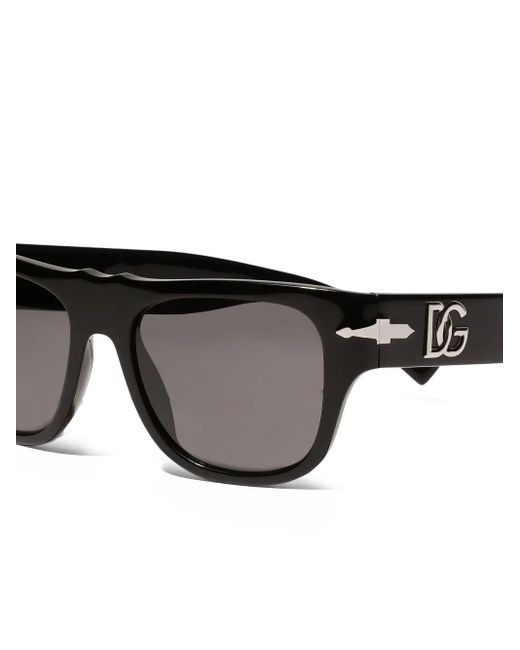 Dolce & Gabbana Black X Persol Square-Frame Sunglasses for men