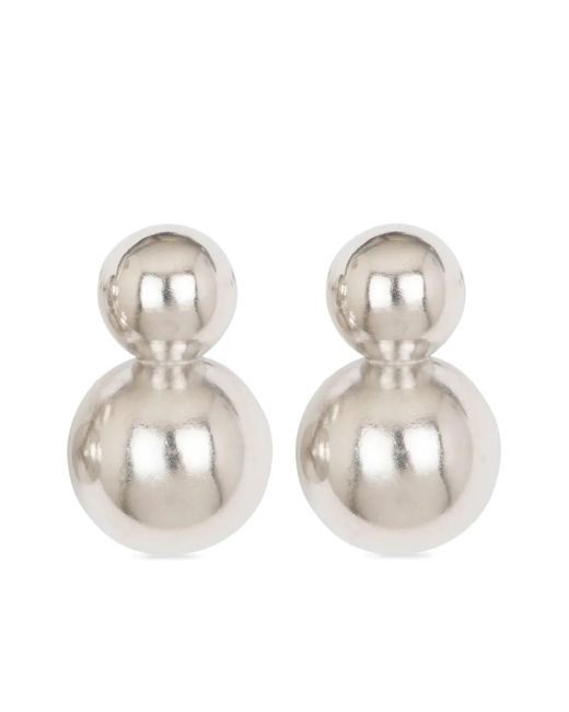 Orecchini Inga Pendenti di Jennifer Behr in Natural