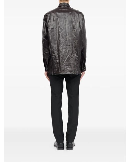 MM6 by Maison Margiela Black Mm6 Shirt for men