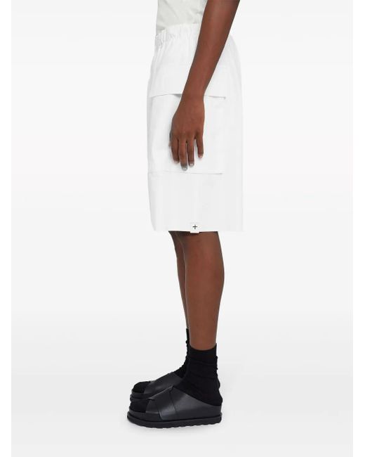 Jil Sander White Shorts for men