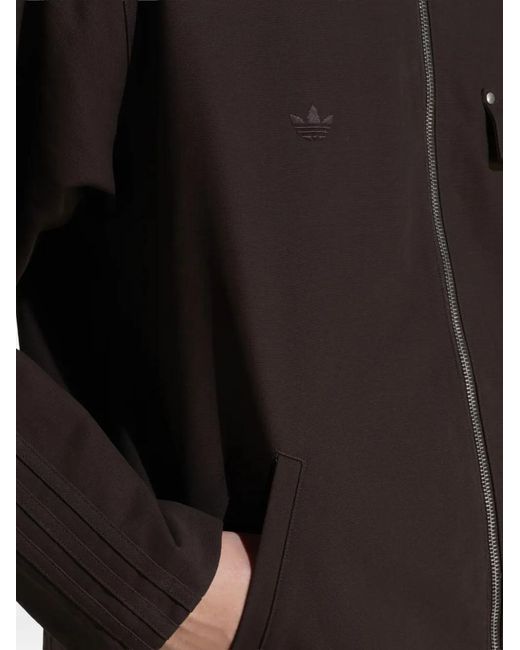Adidas Brown Originals Workwear Canvas Jacket for men