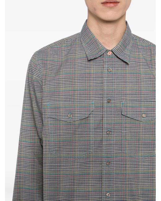 Camicia A Quadri di Paul Smith in Gray da Uomo