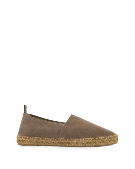 Castaner Brown Pablo Suede Espadrilles for men
