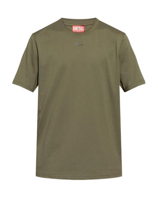 DIESEL Green Lt-Adjust-V6 Ogo T-Shirt for men