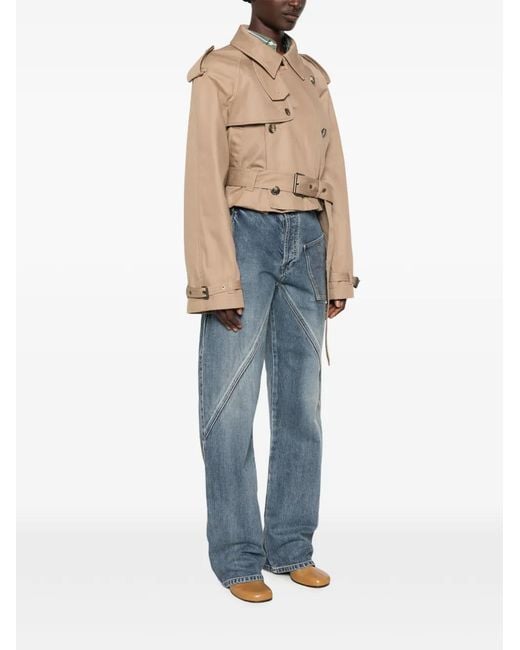 J.W. Anderson Natural Double-Breasted Jacket