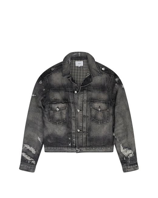 Rhude Denim Jack in het Black voor heren