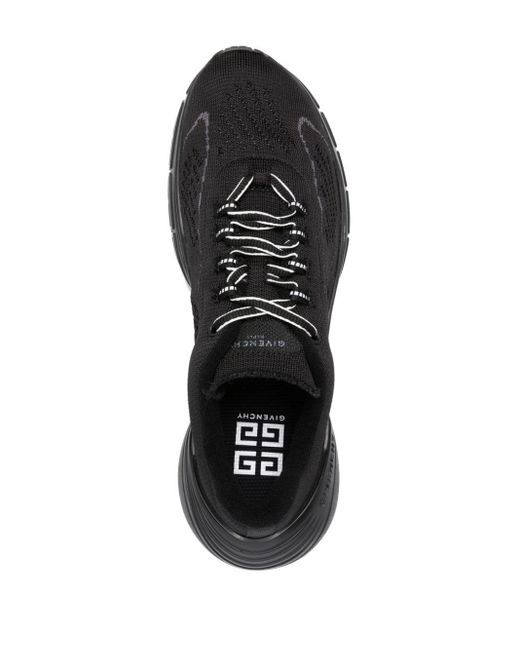 Givenchy Black Tk-mx Runner Panelled-design Sneakers for men