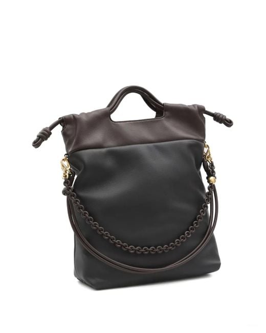 Loewe Black Flamenco Knot Tote Bag