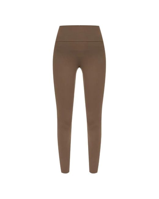 Rethinkit Studios Natural Logo-Patch Leggings