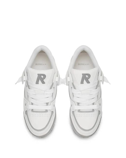 Represent White Studio Low-Top Sneakers for men