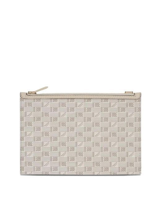 Moreau Gray Saint Multiple Monogram-Pattern Clutch Bag
