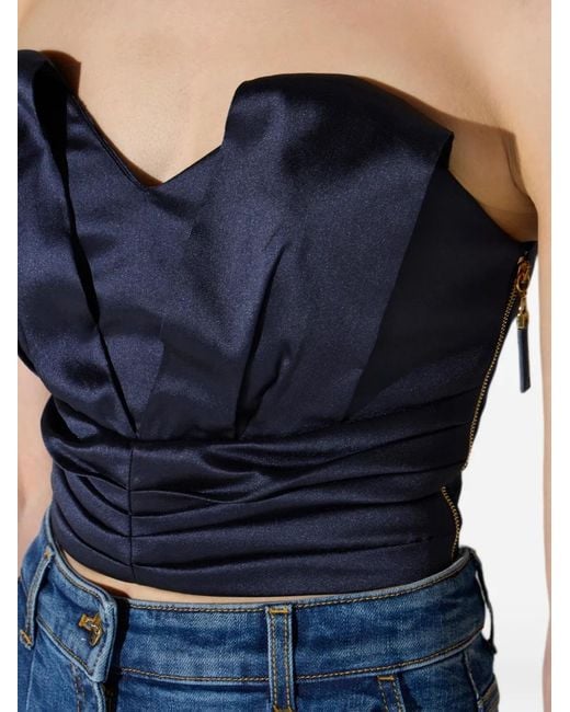 Elisabetta Franchi Blue Haut Gazar