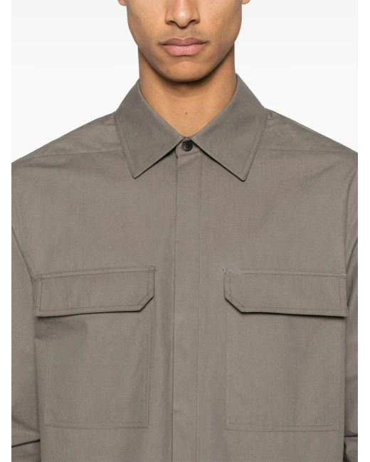 Rick Owens Work Overhemd in het Gray voor heren