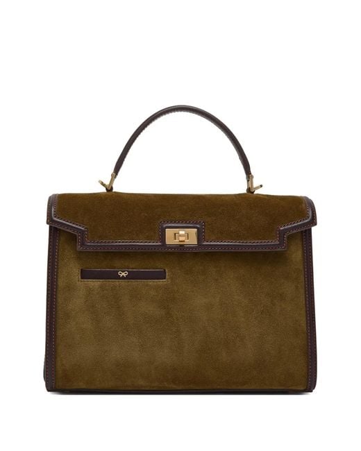 Anya Hindmarch Brown Mortimer Shoulder Bag