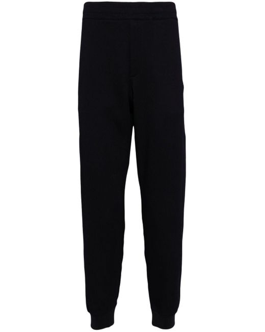 Pantalon de jogging à lien de resserrage Alexander McQueen pour homme en coloris Black