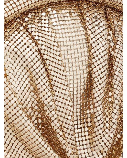 Clutch di Rabanne in Natural