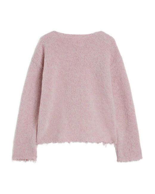 Jil Sander Pink Wool Sweater