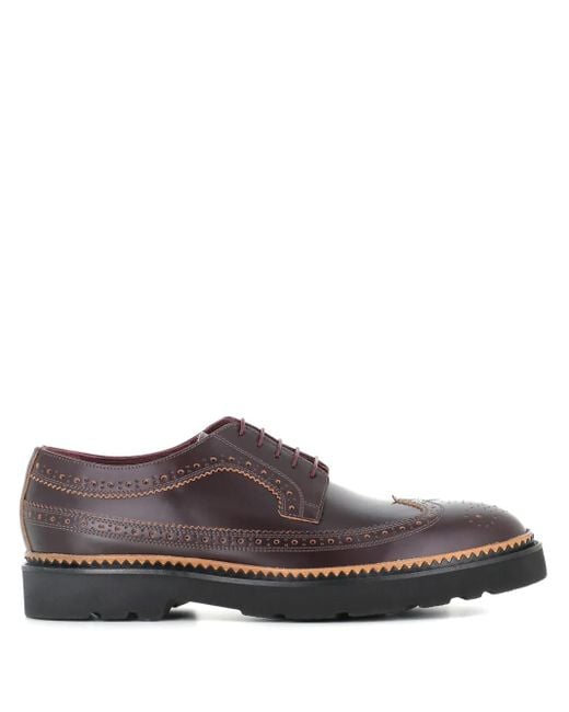 メンズ Paul Smith Count ブローグシューズ Brown