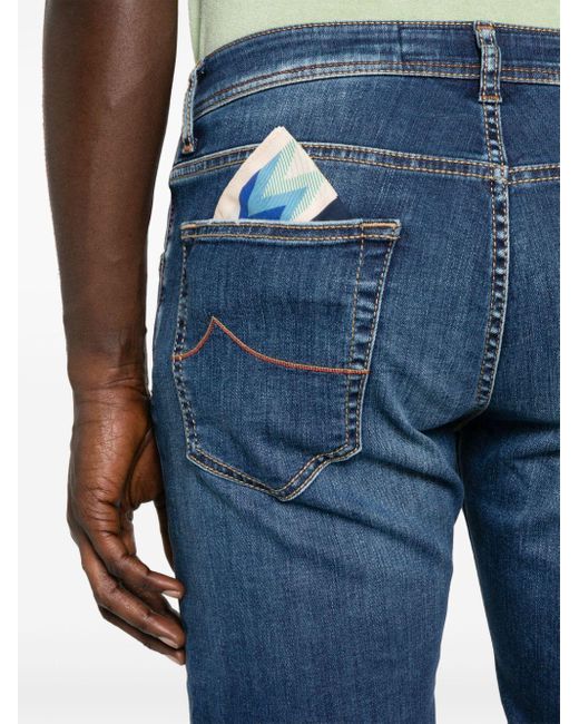 Jacob Cohen Blue Nick Slim-Fit Jeans for men