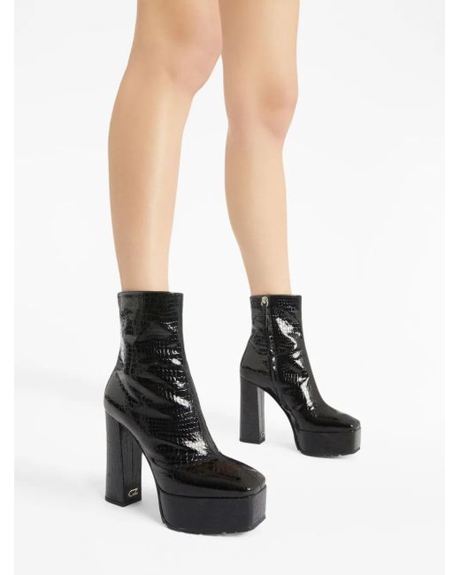 Giuseppe Zanotti Black 120Mm Morgana Boots