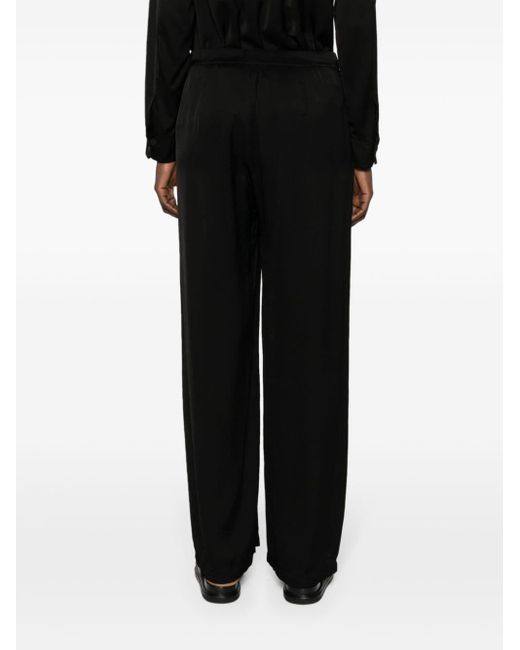Pantalon à coupe ample Transit en coloris Black