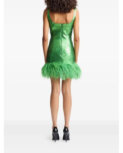 16Arlington Green Sior Sequin Feather Dress
