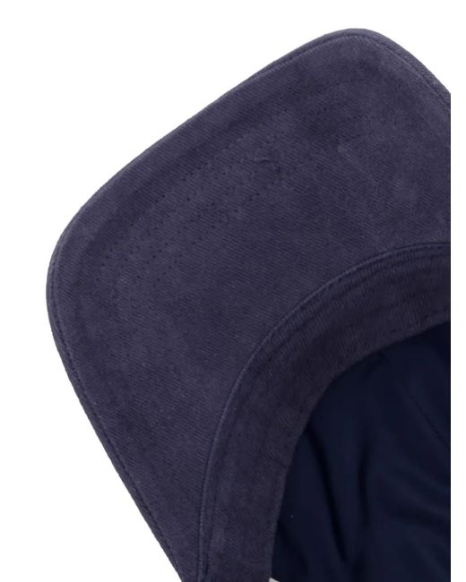 Gant Blue Logo-Patch Baseball Cap for men