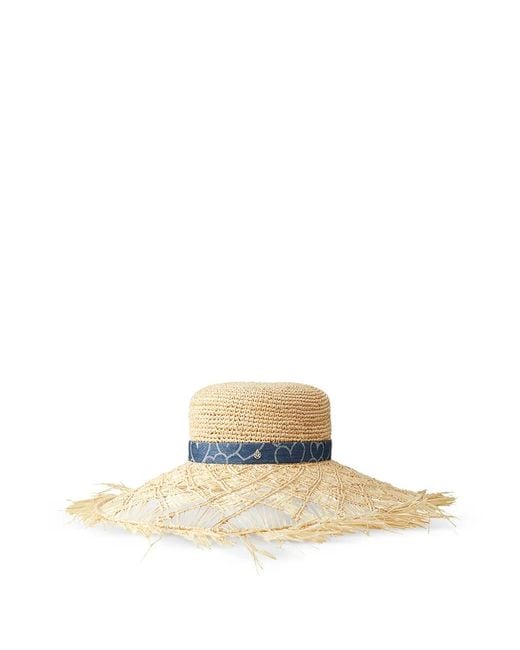 Maison Michel White Kendall Hat
