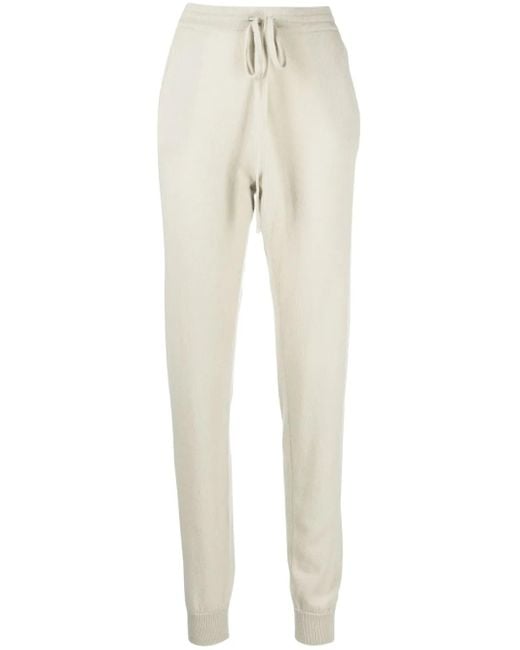 Teddy Cashmere Natural Milano Cashmere Track Pants