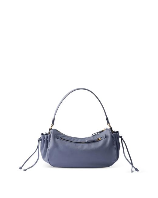 Prada Blue Small Leather Bag