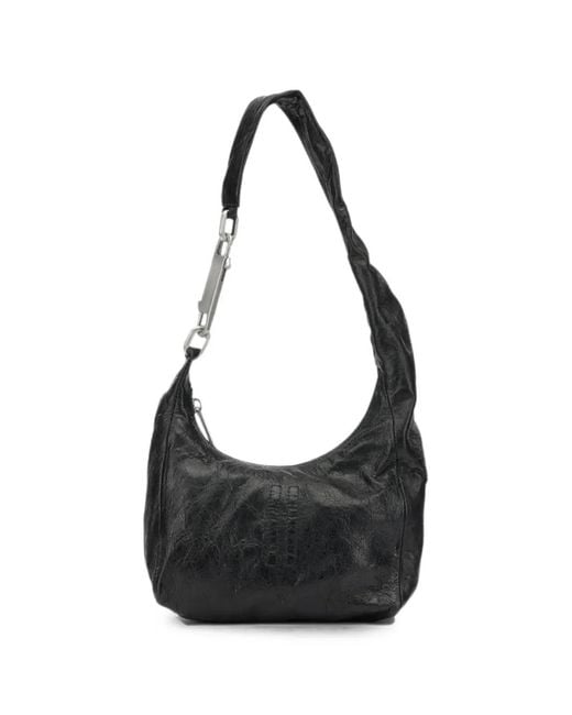 Rick Owens Black Disco Gemini Shoulder Bag