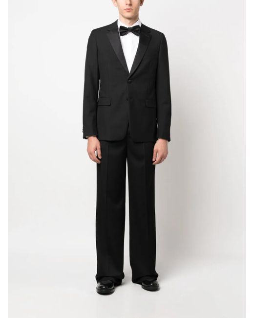 Prada Black Single-Breasted Tailored Blazer for men