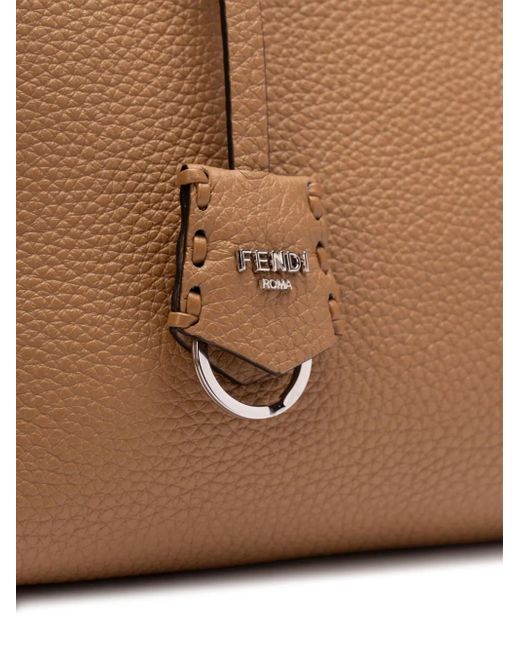 Borsa A Spalla By The Way Selleria Media di Fendi in Brown