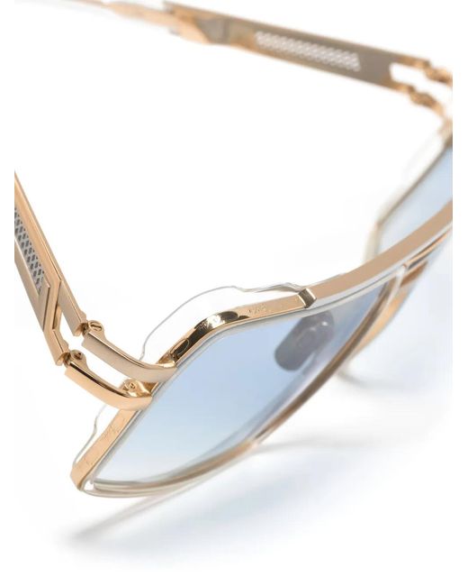 Cazal Blue 6033/3 Pilot-Frame Sunglasses for men