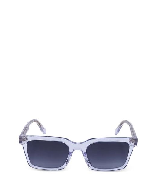 Marc Jacobs Blue Lunettes De Soleil À Monture Carrée for men