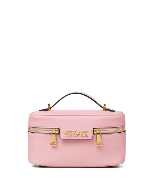 Versace Pink Tag Vanity Bag