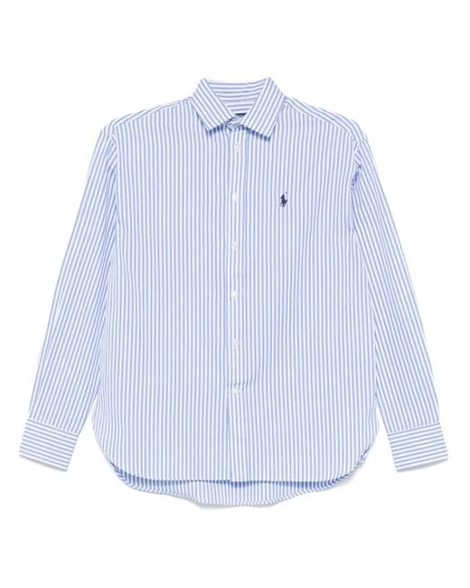 Polo Ralph Lauren Blue Striped Shirt