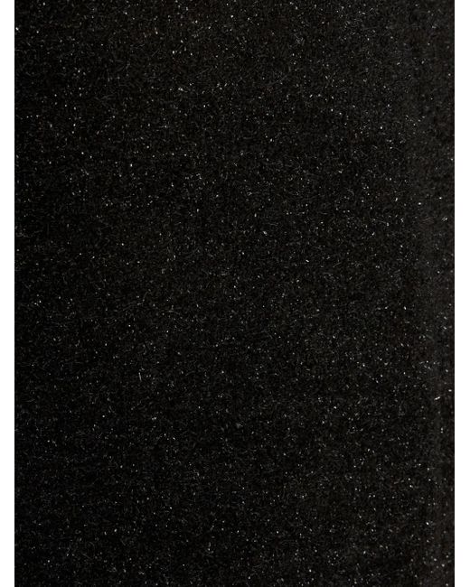Etro Black Glittered Tailored Trousers