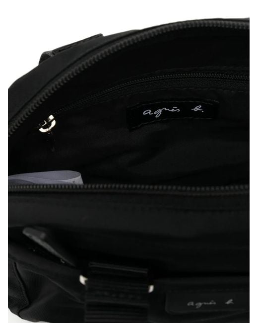 Agnes B. Black Multi-Way Mini Bag