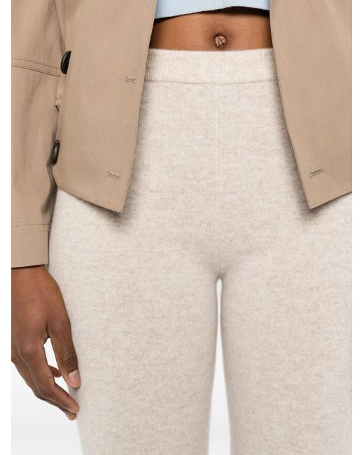 Bompard White Elasticated Leggings