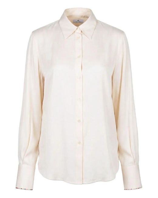 Paul Smith White Buttoned Shirt
