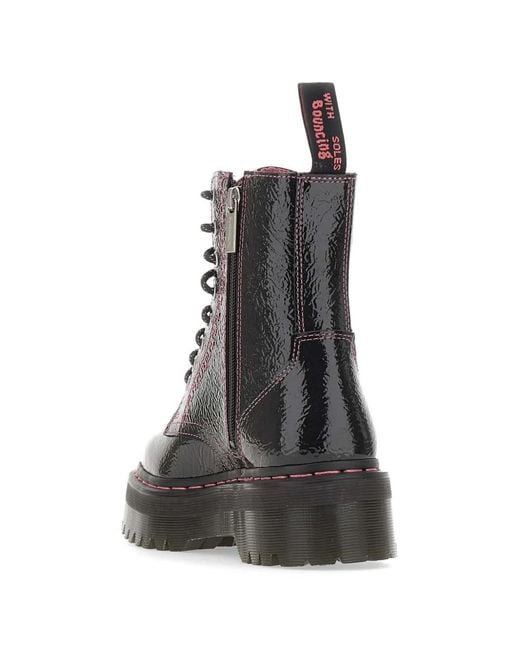 Dr. Martens Black Jadon Tp Distressed Patent