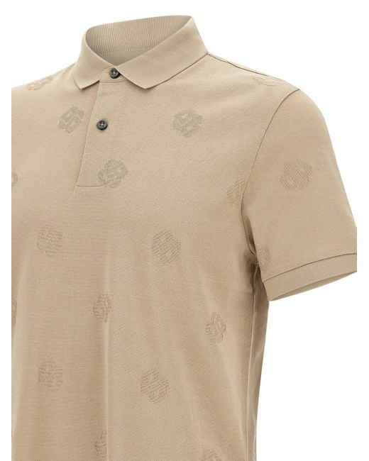 Polo di Boss in Natural da Uomo